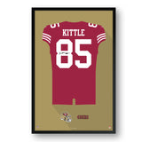 San Francisco 49ers<br>George Kittle Jersey Print