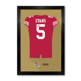 San Francisco 49ers<br>Mike Evans Jersey Print