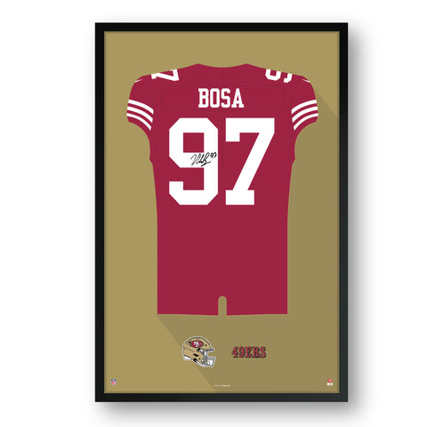 San Francisco 49ers<br>Nick Bosa Jersey Print