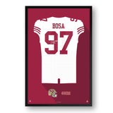San Francisco 49ers<br>Nick Bosa Jersey Print