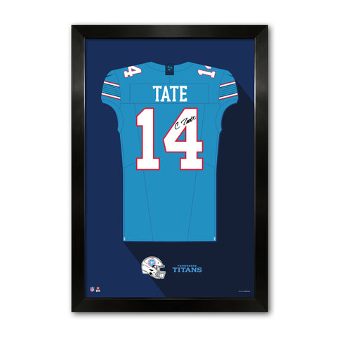 Tennessee Titans<br>Carnell Tate Jersey Print