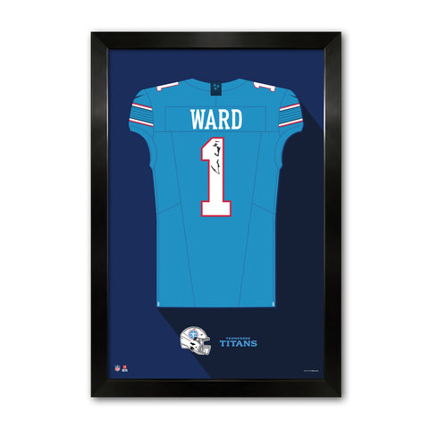 Tennessee Titans<br>Cam Ward Jersey Print