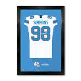 Tennessee Titans<br>Jeffery Simmons Jersey Print