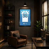 Tennessee Titans<br>Jeffery Simmons Jersey Print