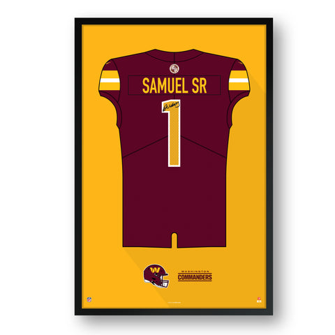 Washington Commanders<br>Deebo Samuel Jersey Print