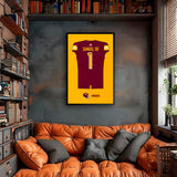 Washington Commanders<br>Deebo Samuel Jersey Print