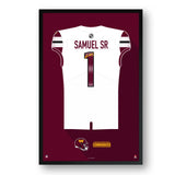 Washington Commanders<br>Deebo Samuel Jersey Print