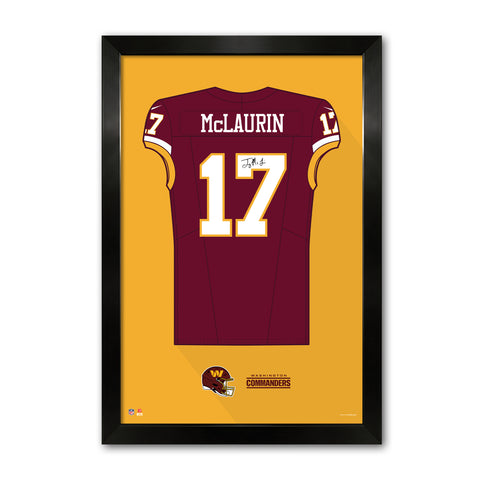 Washington Commanders<br>Terry Mclaurin Jersey Print