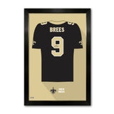 New Orleans Saints<br>Drew Brees Jersey Print