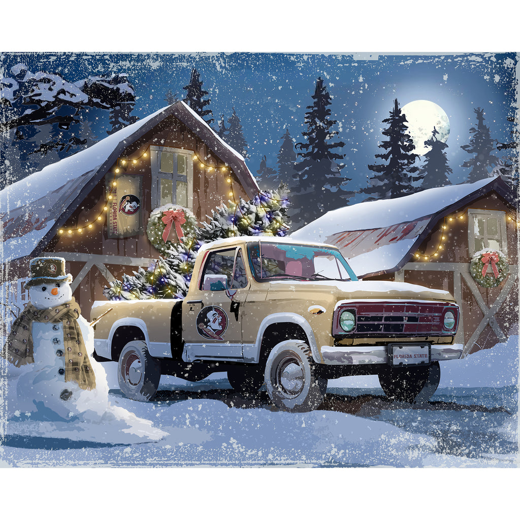Florida State SeminolesLED Lite Box Four Seasons Art - For The Deep ...