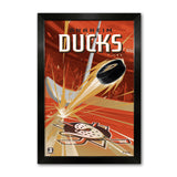 Anaheim Ducks<br>Puck Blast Print
