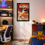 Anaheim Ducks<br>Puck Blast Print