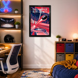 Columbus Blue Jackets<br>Puck Blast Print