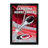 Carolina Hurricanes<br>Puck Blast Print