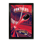 Florida Panthers<br>Puck Blast Print