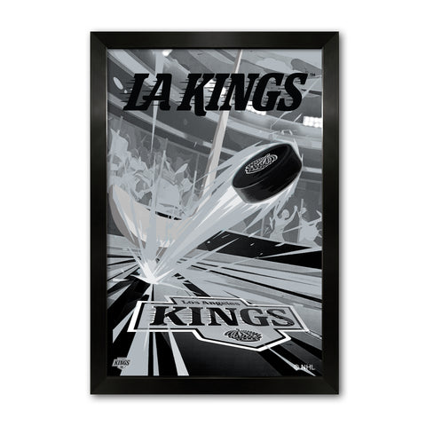 Los Angeles Kings<br>Puck Blast Print