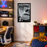 Los Angeles Kings<br>Puck Blast Print