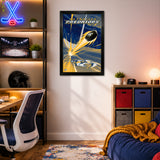 Nashville Predators<br>Puck Blast Print