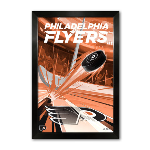 Philadelphia Flyers<br>Puck Blast Print