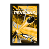 Pittsburgh Penguins<br>Puck Blast Print