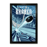 Seattle Kraken<br>Puck Blast Print