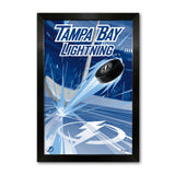 Tampa Bay Lightning<br>Puck Blast Print