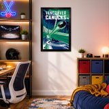 Vancouver Canucks<br>Puck Blast Print