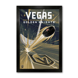 Vegas Golden Knights<br>Puck Blast Print