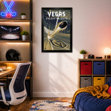 Vegas Golden Knights<br>Puck Blast Print