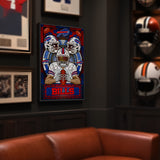 Buffalo Bills<br>Stained Glass Print