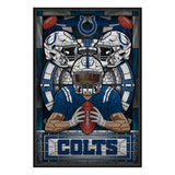 Indianapolis Colts<br>Stained Glass Print