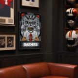 Las Vegas Raiders<br>Stained Glass Print