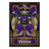 Minnesota Vikings<br>Stained Glass Print