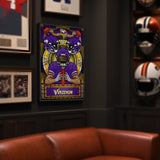 Minnesota Vikings<br>Stained Glass Print