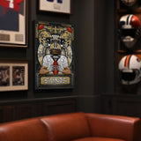 New Orleans Saints<br>Stained Glass Print