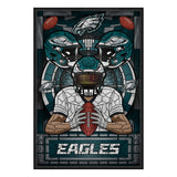 Philadelphia Eagles<br>Stained Glass Print