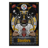 Pittsburgh Steelers<br>Stained Glass Print