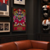 San Francisco 49ers<br>Stained Glass Print