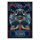 Tennessee Titans<br>Stained Glass Print