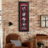 Georgia Bulldogs<br>Logo Heritage Print