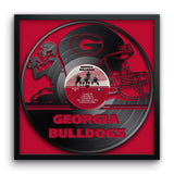 Georgia Bulldogs<br>Vinyl Record Print