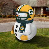 Green Bay Packers<br>Inflatable Snowman Player