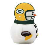 Green Bay Packers<br>Ceramic Snowman Cookie Jar