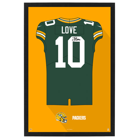 New York Jets Aaron Rodgers Jersey Print White / Medium - 19.5x25 | Sporticulture