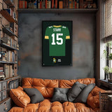 Green Bay Packers<br>Bart Starr Jersey Print