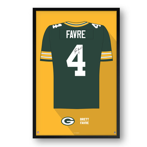 Green Bay Packers<br>Brett Favre Jersey Print