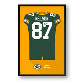 Green Bay Packers<br>Jordy Nelson Jersey Print