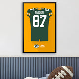 Green Bay Packers<br>Jordy Nelson Jersey Print