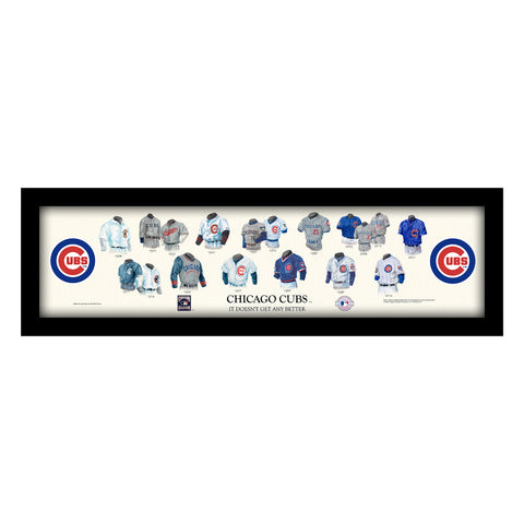 Chicago Cubs<br>Uniform Heritage Print
