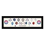 Texas Rangers<br>Uniform Heritage Horizontal Print